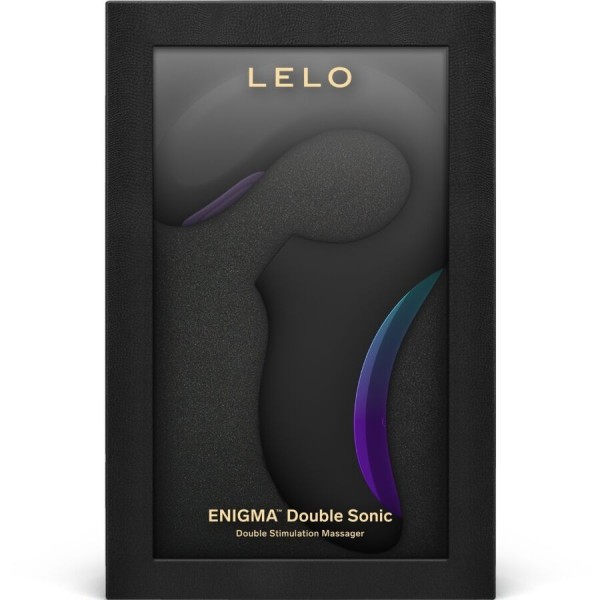 LELO - ENIGMA DOBLE VIBRADOR SONIC G-SPOT NEGRO LELO