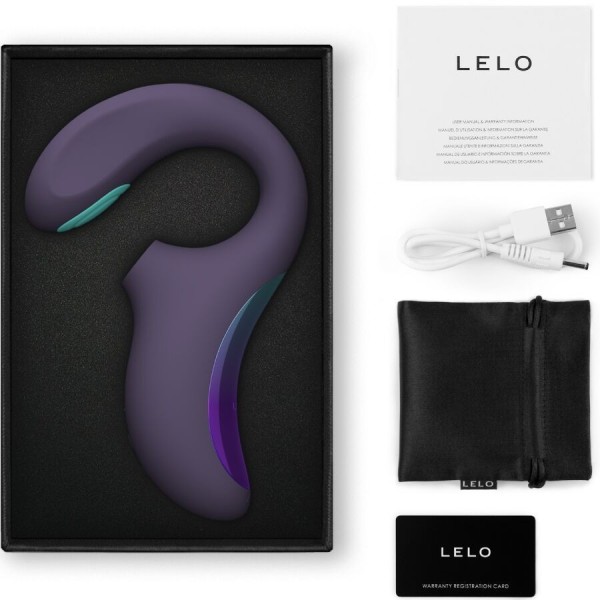 LELO - ENIGMA DOUBLE VIBRATEUR SONIQUE POINT G CYBER VIOLET LELO