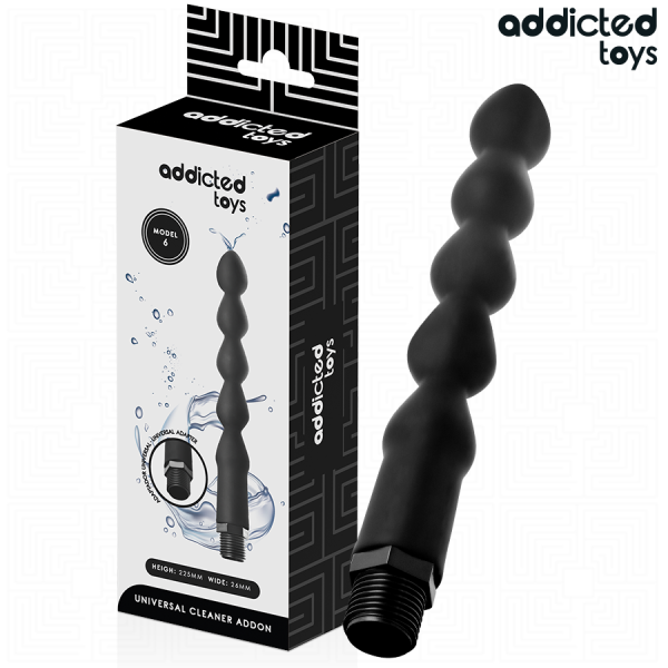 ADDICTED TOYS - NETTOYEUR ANAL AVEC ADAPTATEUR UNIVERSEL MODÈLE 6 ADDICTED TOYS