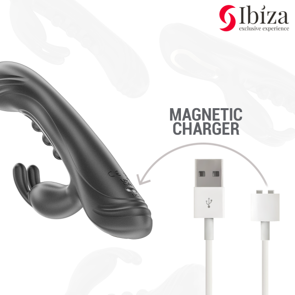 IBIZA - CONEJO VIBRADOR CON TECNOLOGÍA DE PULSACIÓN IBIZA