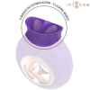 INTENSE - TULI STIMULATEUR CLITORIS 9 VIBRATIONS & 9 OSCILLATIONS VIOLET INTENSE FUN