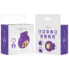 INTENSE - TULI STIMULATEUR CLITORIS 9 VIBRATIONS & 9 OSCILLATIONS VIOLET INTENSE FUN