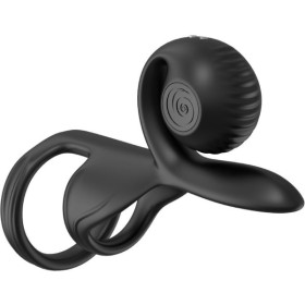 SNAIL VIBE - JOVI BAGUE POUR COUPLES TÉLÉCOMMANDE NOIRE SNAIL VIBE
