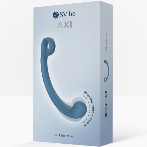 SNAIL VIBE - AXI BAGUETTE DE MASSAGE VIBRANTE BLEU SNAIL VIBE