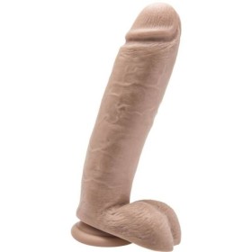 GET REAL - DILDO DE 25,5 CM CON BOLAS DE PIEL GET REAL - Penes re