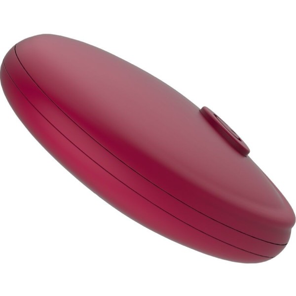 SNAIL VIBE - GIZI DUO STIMULATEUR POUR COUPLES TÉLÉCOMMANDE BOURGOGNE SNAIL VIBE