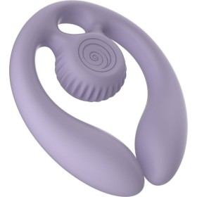 SNAIL VIBE - GIZI DUO STIMULATEUR POUR COUPLES TÉLÉCOMMANDE LILAS SNAIL VIBE
