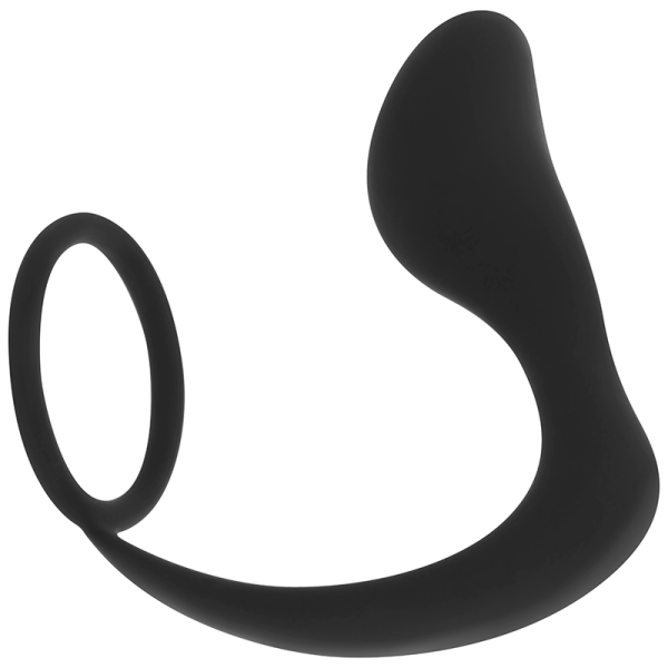 OHMAMA - PLUG ANAL EN SILICONE AVEC ANNEAU 10,5 CM OHMAMA ANAL