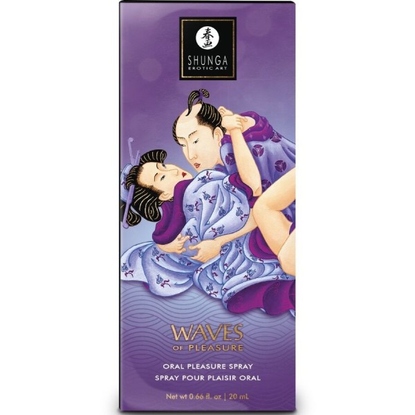 SHUNGA - WAVES PLEASURE SPRAY ORAL SEDUCTIVE FRUTAS EXÓTICAS 20 ML SHUNGA AFRODISÍACOS