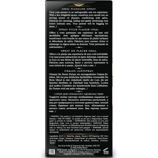 SHUNGA - WAVES PLAISIR SPRAY ORAL SÉDUCTEUR FRUITS EXOTIQUES 20 ML SHUNGA APHRODISIACS
