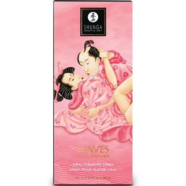 SHUNGA - WAVES PLEASURE SPRAY ORAL SEDUCTIVO SANDÍA 20 ML SHUNGA 
