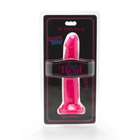 GET REAL - HAPPY DICKS DONG 19 CM ROSE GET REAL - Pénis réalistes