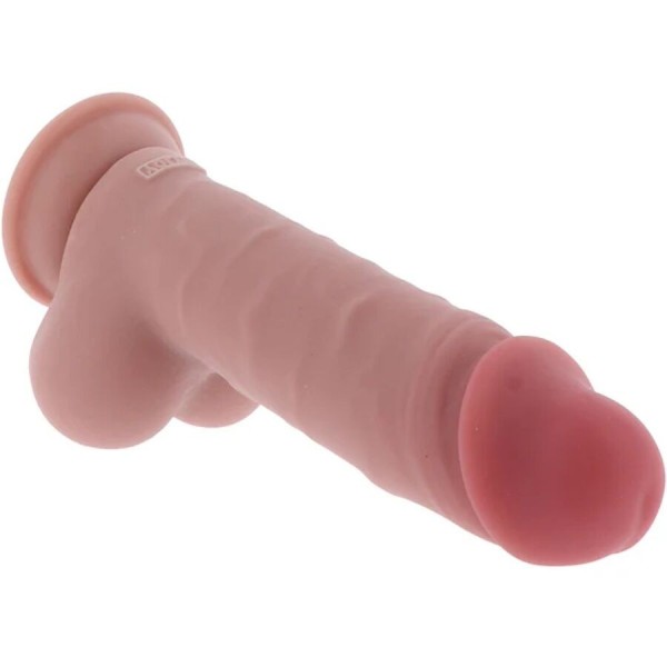 GET REAL - PÉNIS RÉALISTE DE LUXE AVEC TESTICULES EXTRA ÉPAIS DE 20 CM GET REAL
