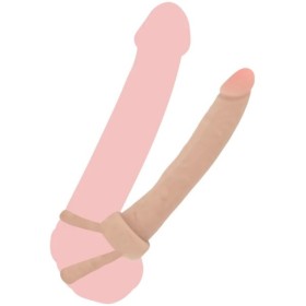 GET REAL - PENETRADOR ANAL DE SILICONA DOUBLE TROUBLE 16 CM GET R