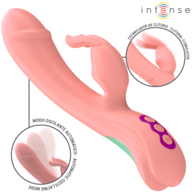 INTENSE - RACHEL COELHO VIBRADOR 5 VIBRAÇÕES ROSA INTENSE FUN