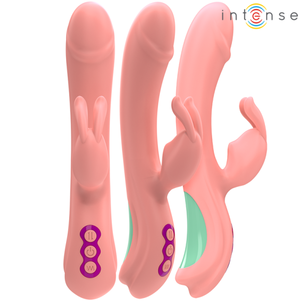 INTENSO - RACHEL RABBIT VIBRADOR 5 VIBRACIONES ROSA INTENSO DIVER