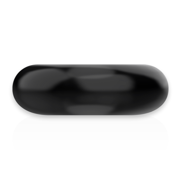 Anneau Pénis Super Flexible 4,5cm Noir - Livraison Discrète POWERING