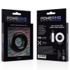 Anneau Pénis Super Flexible 4,5cm Noir - Livraison Discrète POWERING