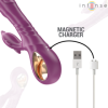 INTENSE - HALLE VIBRATEUR MULTIFONCTION AVEC LANGUE STIMULANTE DAUPHIN VIOLET INTENSE FUN