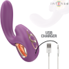 INTENSE - LALI VIBRATEUR MULTIFONCTION POINT G TAPPING & THRUST & VIBRATION VIOLET INTENSE FUN
