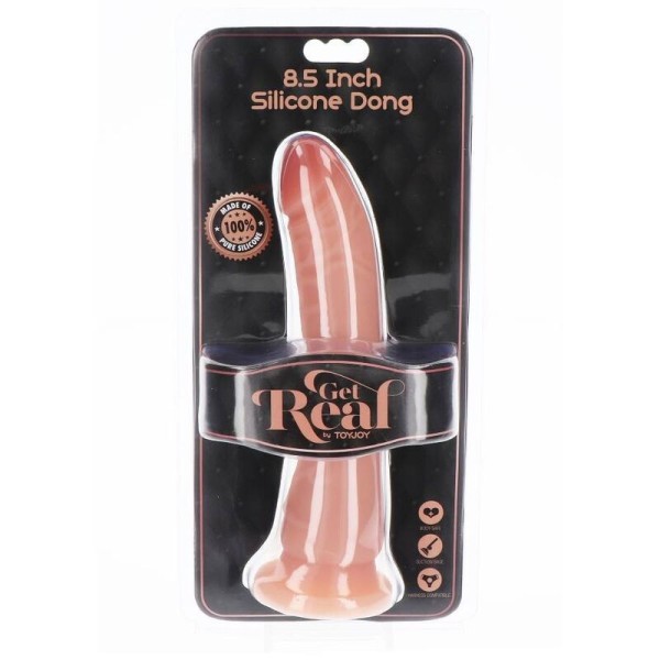 GET REAL - SKIN SILICONE DONG 21 CM GET REAL - Penes realistas