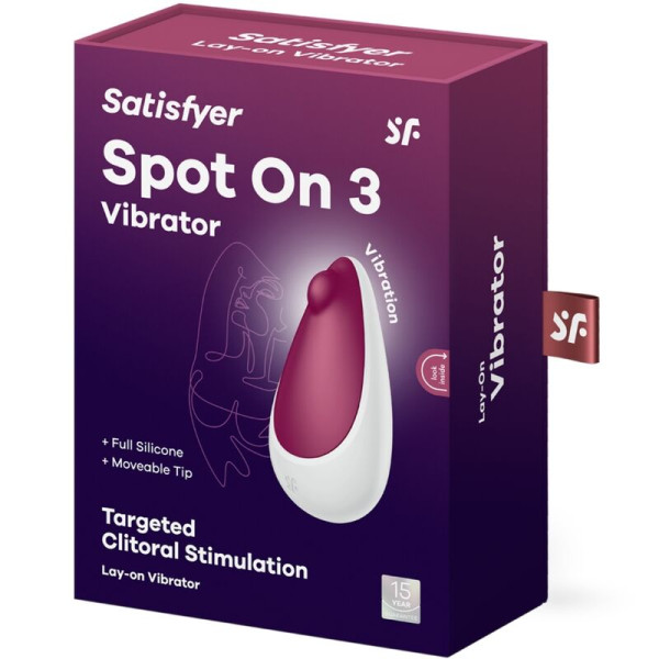 Satisfyer Spot On 3 - Stimulateur Clitoral Pas Cher, Plaisir Intense
