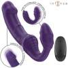 INTENSE - JILL DOUBLE VIBRATEUR 20 CM VIOLET TÉLÉCOMMANDE INTENSE FUN