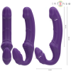 INTENSE - JILL DOBLE VIBRADOR 20 CM MORADO MANDO A DISTANCIA INTE