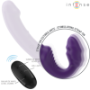 INTENSE - JILL DOUBLE VIBRATEUR 20 CM VIOLET TÉLÉCOMMANDE INTENSE FUN