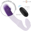 INTENSE - JILL DOBLE VIBRADOR 20 CM MORADO MANDO A DISTANCIA INTE