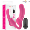 INTENSE - AMY DOBLE VIBRADOR 20 CM ROSA MANDO A DISTANCIA INTENSE