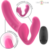 INTENSE - AMY DOUBLE VIBRATEUR 20 CM ROSE TÉLÉCOMMANDE INTENSE FUN