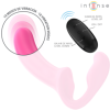 INTENSE - AMY DOBLE VIBRADOR 20 CM ROSA MANDO A DISTANCIA INTENSE