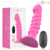 INTENSE - CINDY VIBRATEUR TAILLE L DESIGN SPIRALE 10 VIBRATIONS ROSE TÉLÉCOMMANDE INTENSE FUN