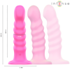 INTENSE - CINDY VIBRATEUR TAILLE L DESIGN SPIRALE 10 VIBRATIONS ROSE TÉLÉCOMMANDE INTENSE FUN