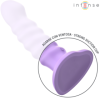 INTENSE - BRENDA VIBRATEUR TAILLE M DESIGN SPIRALE 10 VIBRATIONS VIOLET TÉLÉCOMMANDE INTENSE FUN