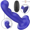 INTENSE - VIBRADOR SHORTY CON VENTOSA AZUL MANDO A DISTANCIA INTE