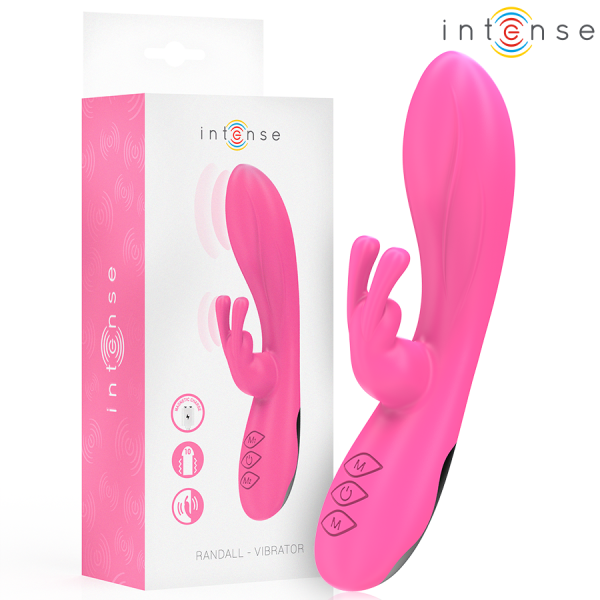 INTENSE - RANDALL VIBRATEUR RABBIT 10 VIBRATIONS ROSE INTENSE FUN