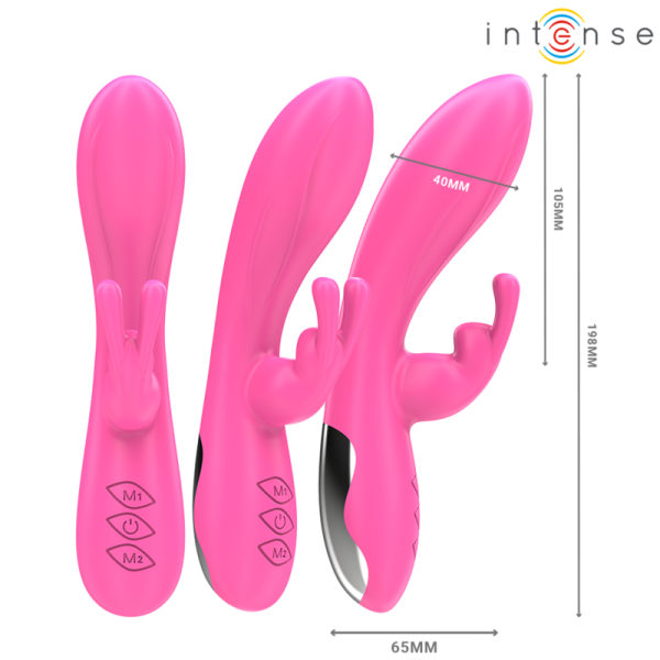 INTENSO - RANDALL RABBIT VIBRADOR 10 VIBRACIONES ROSA INTENSO DIV