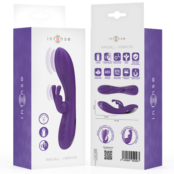 INTENSE - RANDALL VIBRATEUR RABBIT 10 VIBRATIONS VIOLET INTENSE FUN