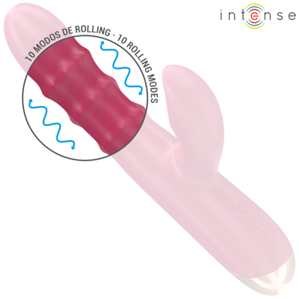 INTENSE - CHLOE VIBRADOR MULTIFUNCIÓN 3 EN 1 ROJO INTENSE FUN