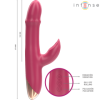 INTENSE - CHLOE VIBRADOR MULTIFUNCIÓN 3 EN 1 ROJO INTENSE FUN