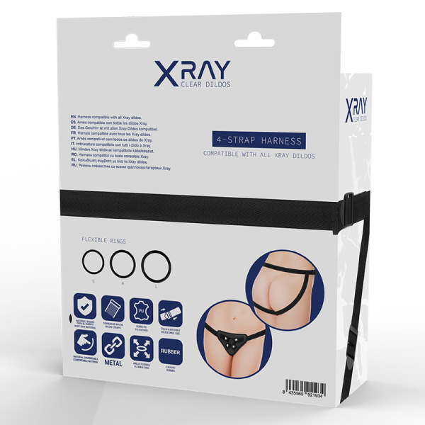 X RAY - Harnais Silicone Qualité Premium | Livraison Discrète
