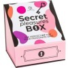 SECRET PLAY - COFFRET DE PLAISIRS POUR COUPLES : DÉS + BALLE VIBRANTE + STYLO À PLUME SECRETPLAY 100% GAMES