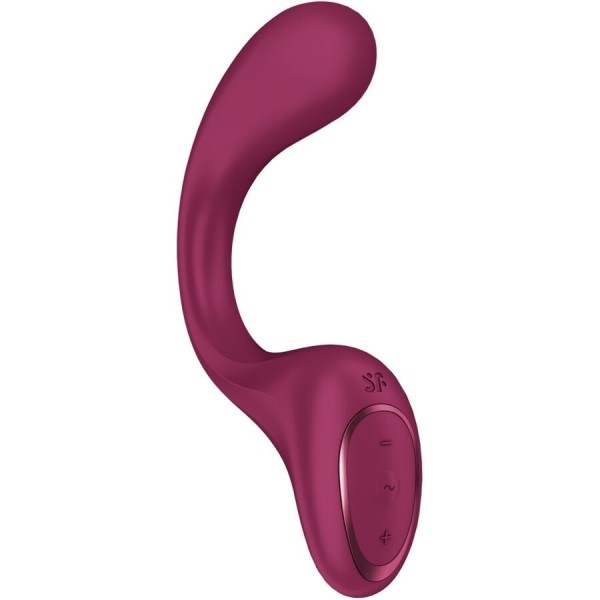 SATISFYER - G FOR GODDESS 2 BOUTEILLE VIBRATEUR LAPIN BORDEAUX SATISFYER VIBRATOR