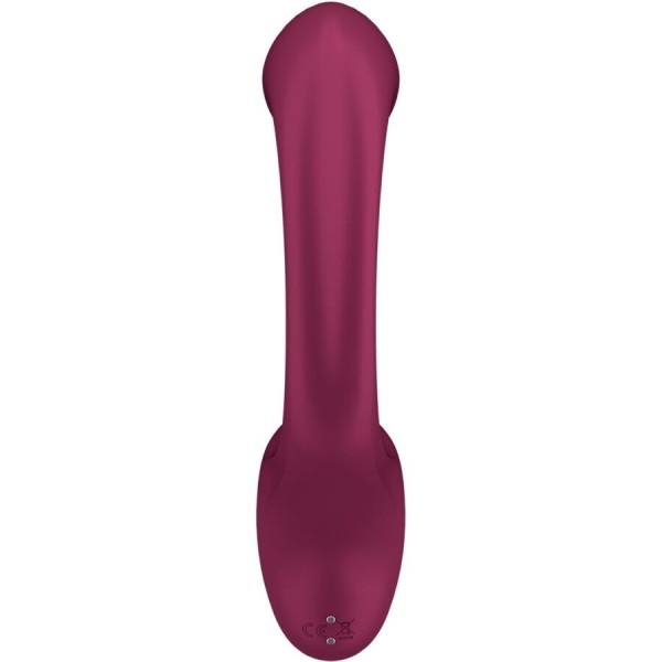 SATISFYER - G FOR GODDESS 2 BOUTEILLE VIBRATEUR LAPIN BORDEAUX SATISFYER VIBRATOR