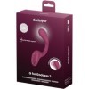 SATISFYER - G FOR GODDESS 2 BOUTEILLE VIBRATEUR LAPIN BORDEAUX SATISFYER VIBRATOR