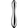 SATISFYER - PURE GRAVITY 2 DILDO DE AÇO INOXIDÁVEL DE EXTREMIDADE DUPLA SATISFYER DILDO