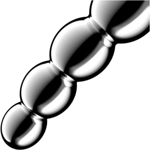 SATISFYER - STAR FORCE 1 GODEMICHET DOUBLE EN ACIER INOXYDABLE SATISFYER DILDO