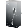 SATISFYER - STAR FORCE 3 GODEMICHET DOUBLE EN ACIER INOXYDABLE SATISFYER DILDO